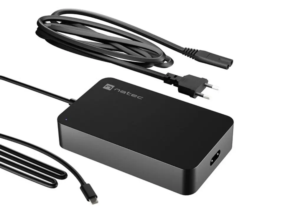 NATEC ZASILACZ ŁADOWARKA GRAYLING USB-C 90W DO LAPTOPÓW, TABLETÓW, TELEFONÓW NZU-2035 w sklepie Wasserman.eu