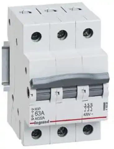 ⁨Rozłącznik izolacyjny AC 3P 63A Legrand RX3 419328⁩ w sklepie Wasserman.eu