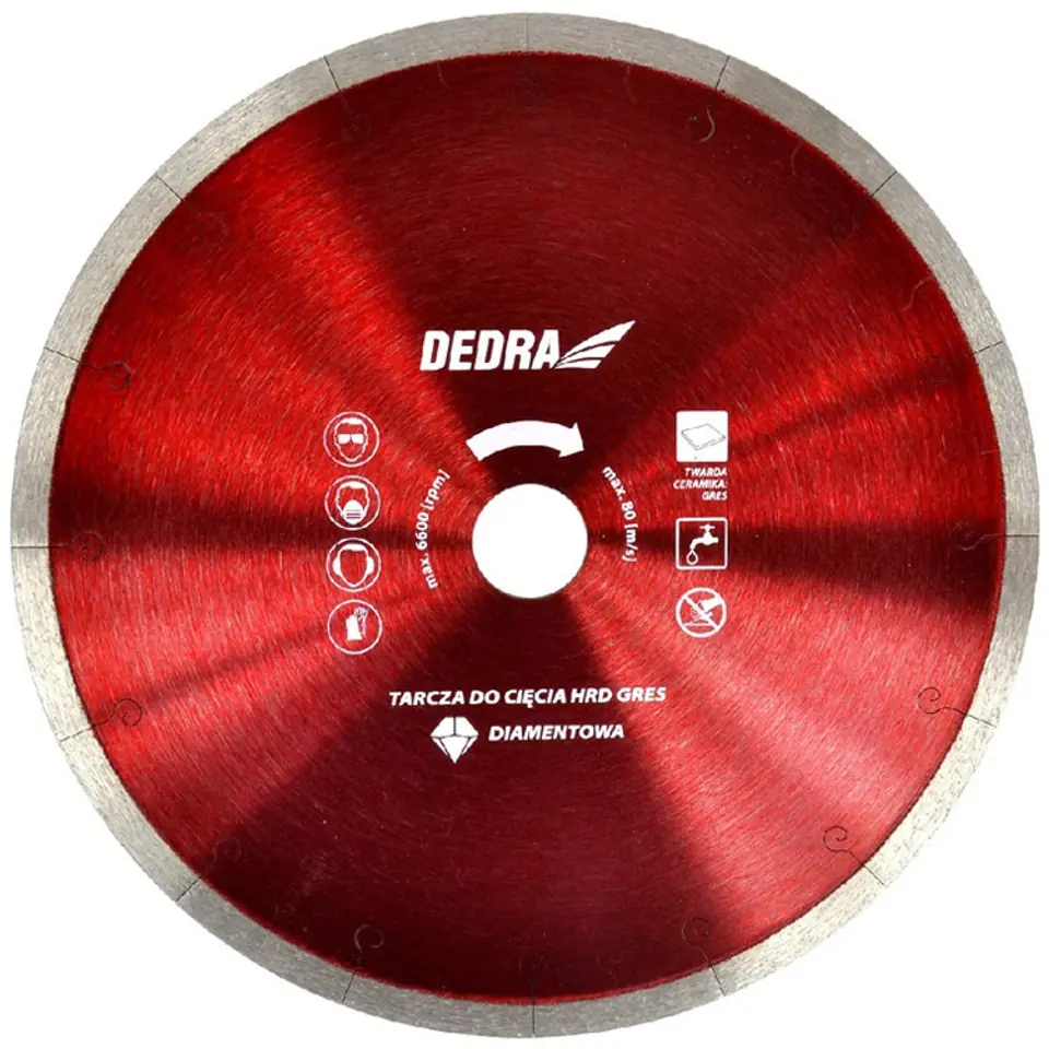 ⁨TARCZA DIAMENTOWA DO CIĘCIA GRESU 180MM⁩ w sklepie Wasserman.eu