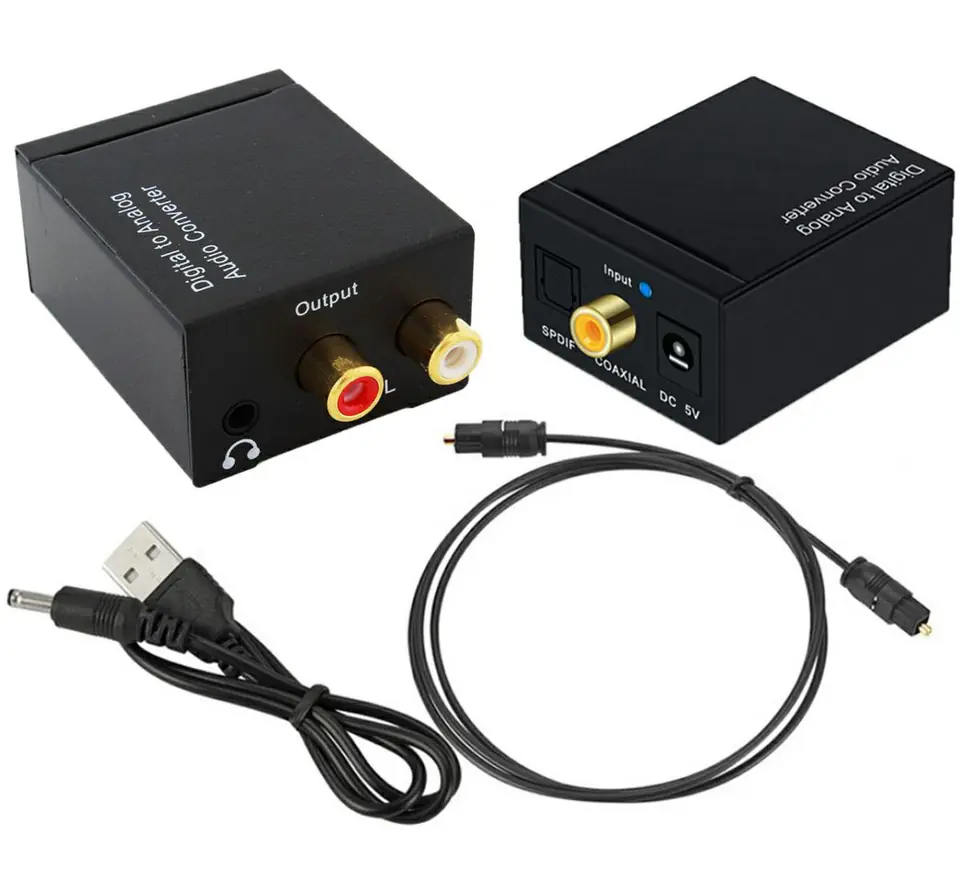 ⁨AK319A conv. spdif 2xRCA + USB jack⁩ at Wasserman.eu