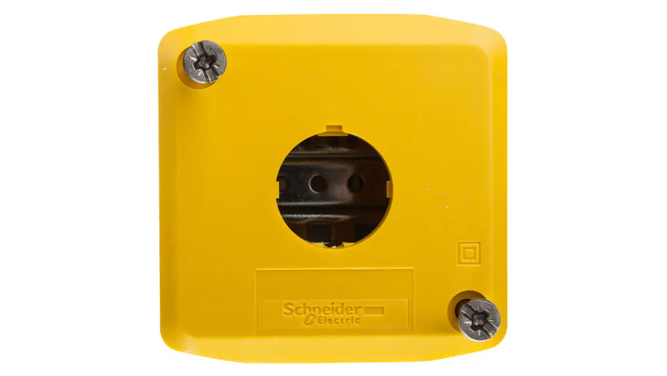 ⁨Obudowa kasety 1-otworowa 22mm żółta IP65 XALK01⁩ w sklepie Wasserman.eu