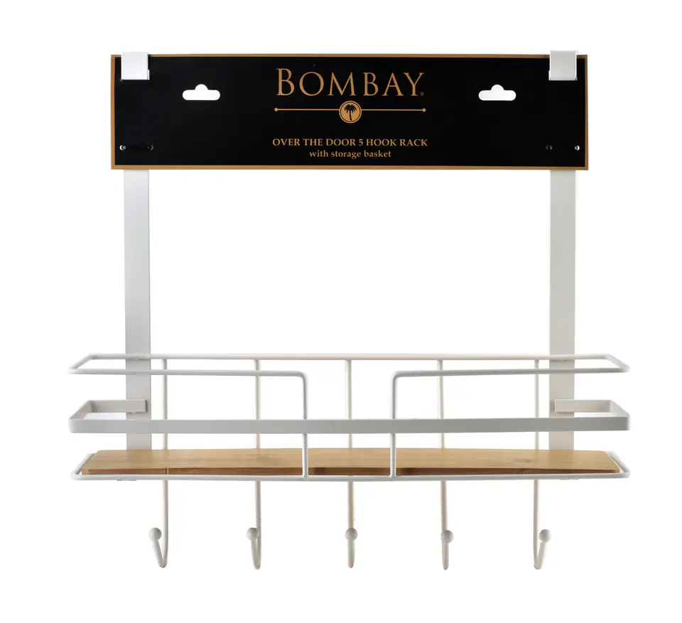 ⁨CARL WHITE Półka łazienkowa 42,5x11x40 cm zawieszana kabinowa⁩ w sklepie Wasserman.eu