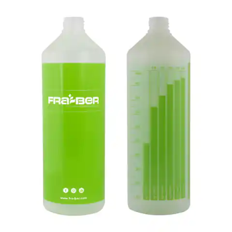 ⁨Innovacar Fra-Ber Graduated Bottle 1L - zielona butelka z podziałką⁩ w sklepie Wasserman.eu