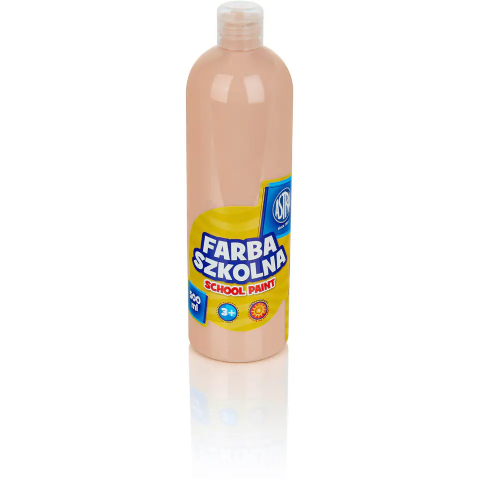 ⁨Farba szkolna Astra 500 ml - cielista 301112009 ASTRA⁩ w sklepie Wasserman.eu