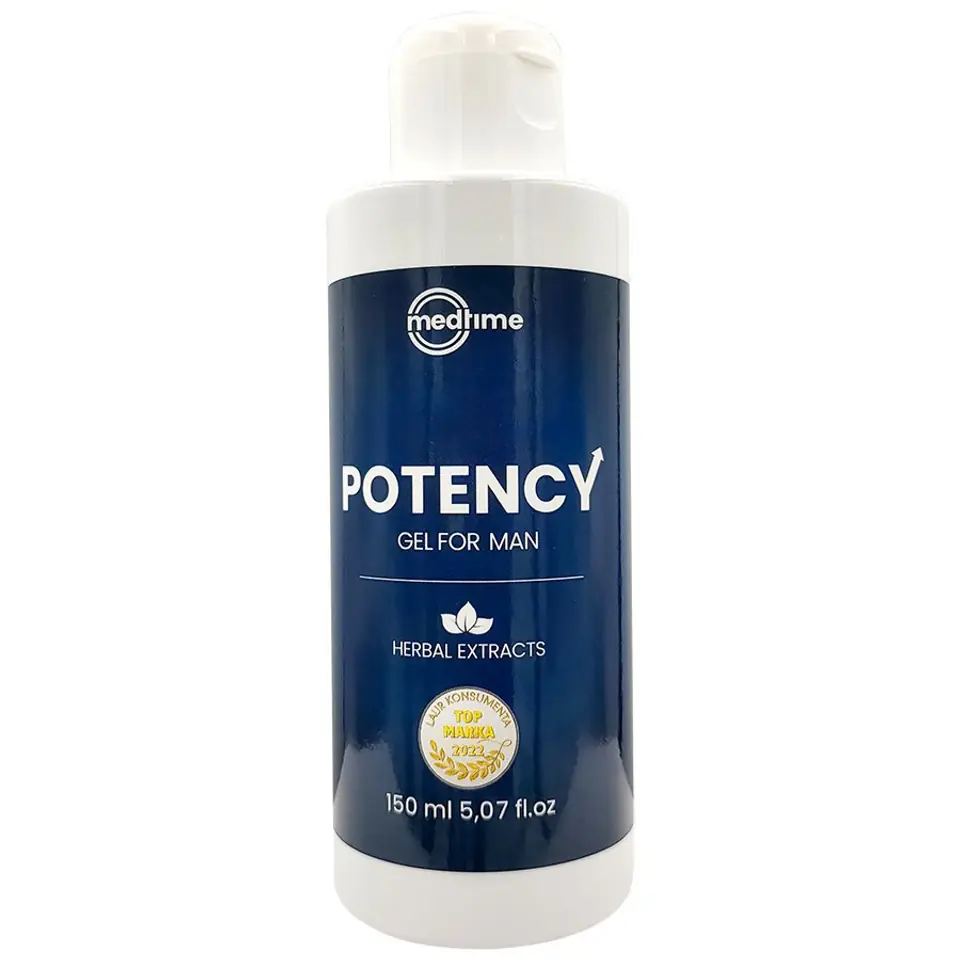 Lubrykant Potency For Men 150ml MedTime w sklepie Wasserman.eu