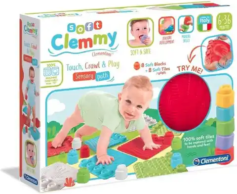 ⁨Clementoni Soft Clemmy Multicolour Baby play mat⁩ at Wasserman.eu