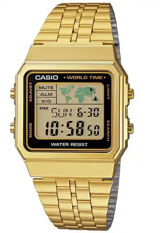 ⁨Zegarek CASIO A500WGA-1DF Unisex⁩ w sklepie Wasserman.eu