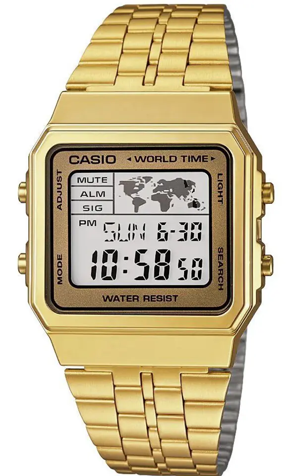 Zegarek CASIO A500WGA-9DF Unisex w sklepie Wasserman.eu