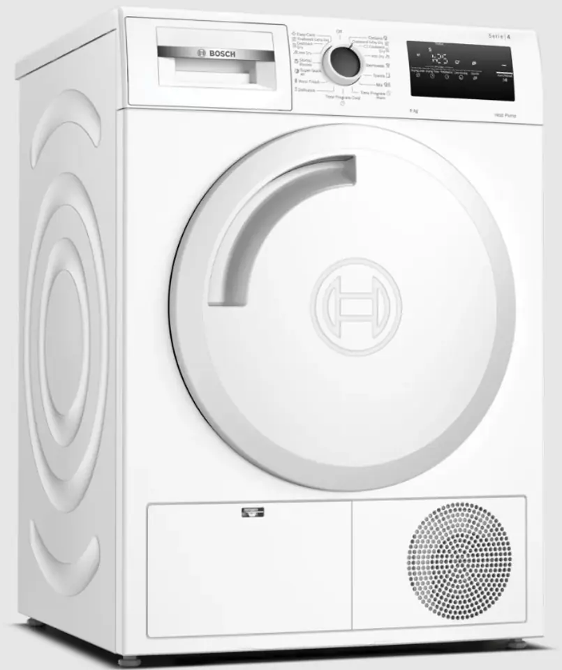 ⁨Bosch Serie 4 WTH83252PL tumble dryer Freestanding Front-load 8 kg A++ White⁩ at Wasserman.eu