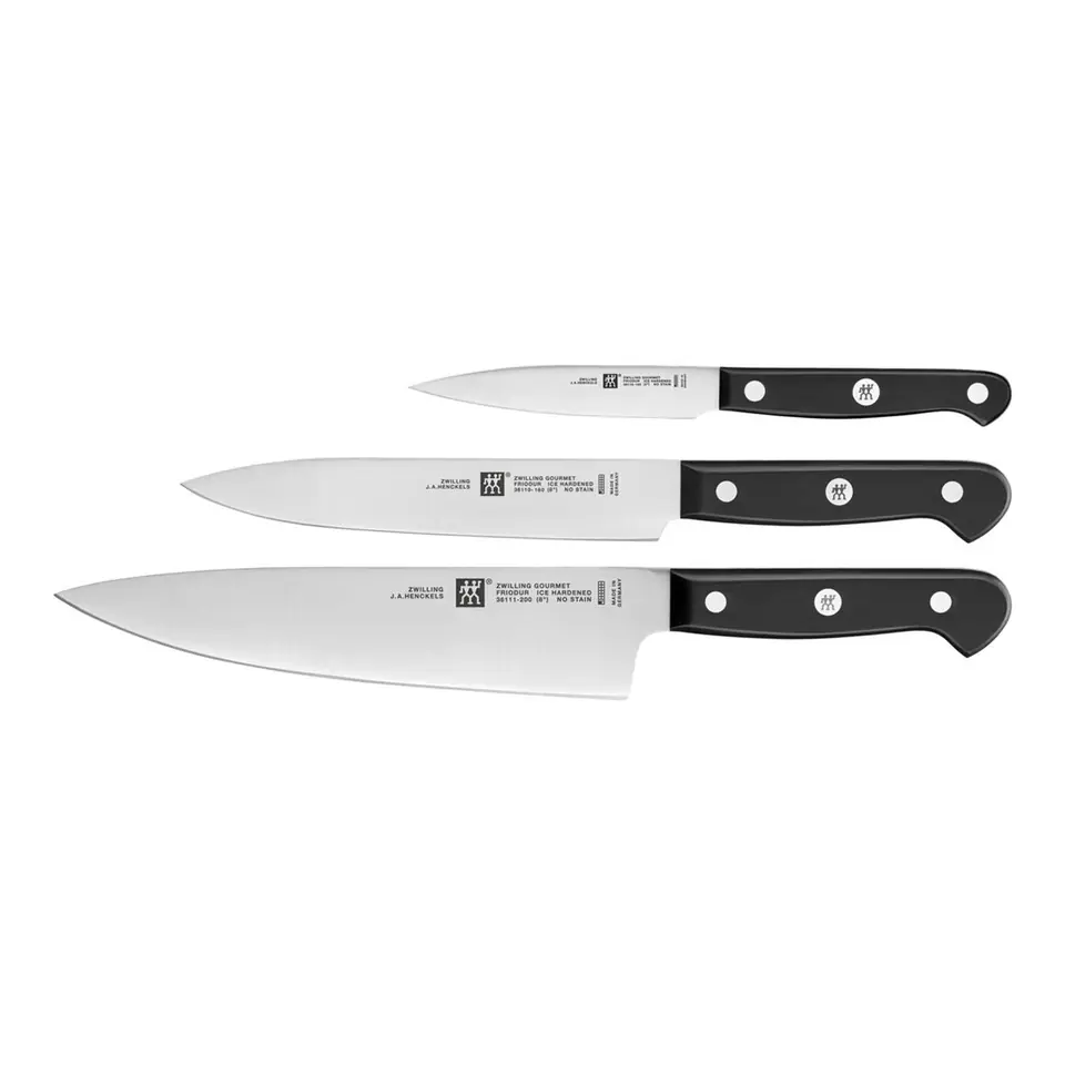 ⁨Zestaw 3 noży ZWILLING Gourmet 36130-003-0⁩ w sklepie Wasserman.eu