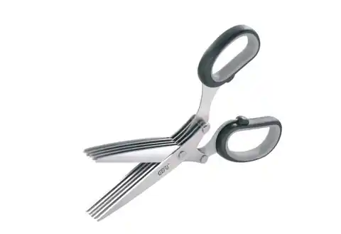 ⁨GEFU 12660 kitchen scissors 191 mm Black, Stainless steel Herb⁩ at Wasserman.eu