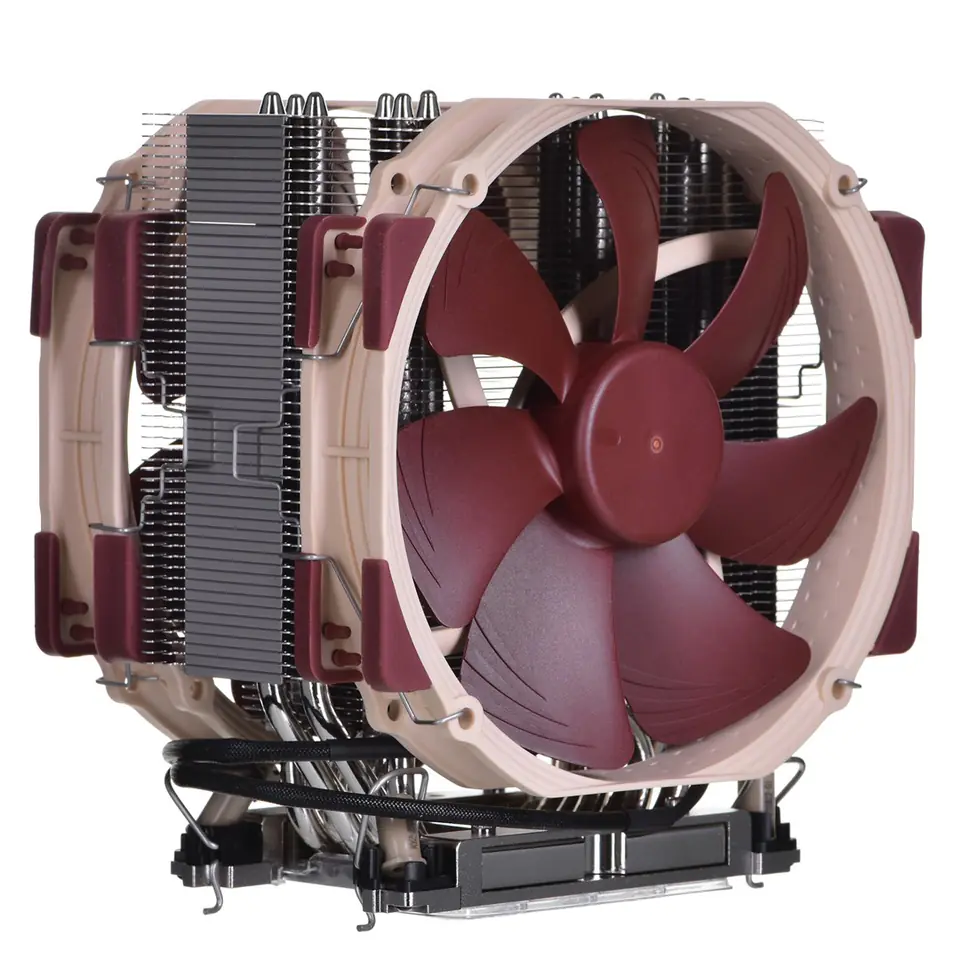 ⁨Noctua NH-U14S DX-4677 NH-U14S DX-4677 Processor Air cooler 14 cm Brown, Light brown, Silver⁩ at Wasserman.eu