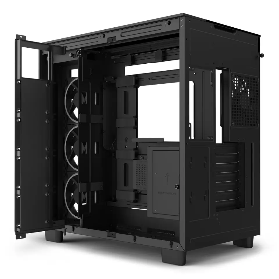 ⁨NZXT H9 Elite Midi Tower Black⁩ at Wasserman.eu