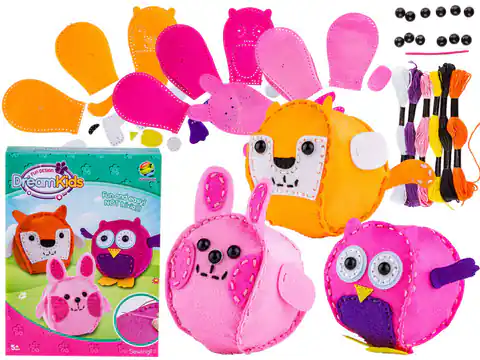 ⁨Creative Embroidery Set For Sewing Mascots Pillows Animals Forest Pillow Mascot⁩ at Wasserman.eu