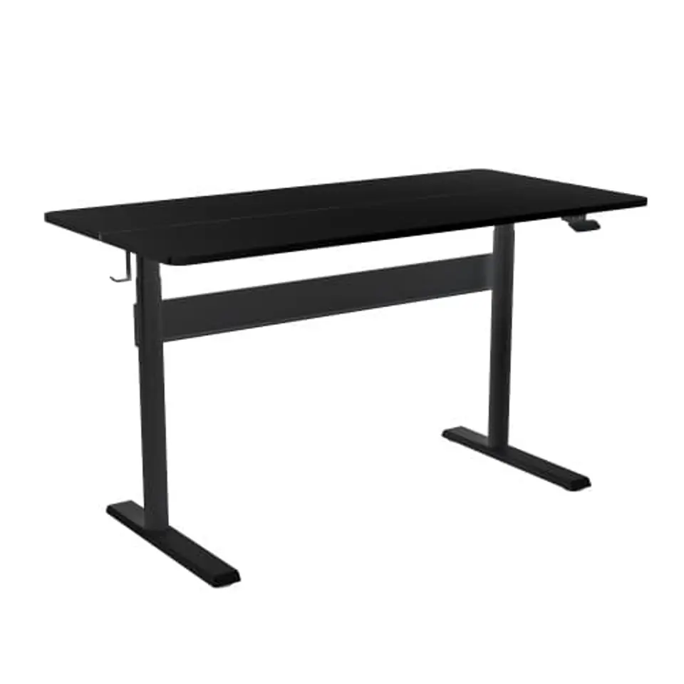 ⁨Pneumatyczne biurko Spacetronik Moris 100BB 120x60⁩ w sklepie Wasserman.eu