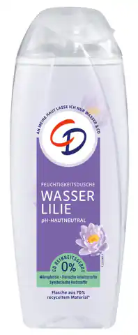 ⁨CD Nawilżający Żel pod prysznic Lilia Wodna 250ml⁩ w sklepie Wasserman.eu
