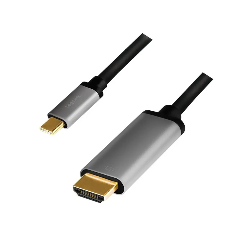 ⁨USB-C to HDMI cable, 4K 60Hz, alu, 1.8m⁩ at Wasserman.eu