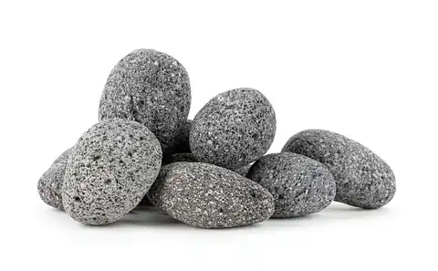 ⁨Lawa czarna otoczaki pebbles 15-20cm 1kg⁩ w sklepie Wasserman.eu