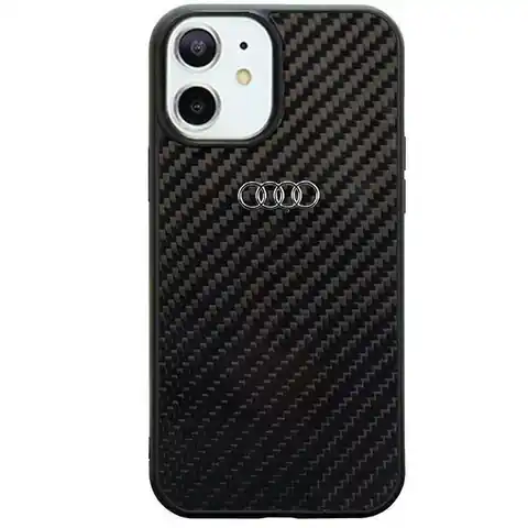 ⁨Audi Carbon Fiber iPhone 11 / Xr 6.1" czarny/black hardcase AU-TPUPCIP11-R8/D2-BK⁩ w sklepie Wasserman.eu