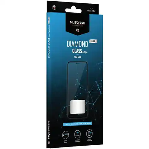 ⁨MS Diamond Glass Edge Lite FG iPhone 15 Ultra (Pro Max) 6.7" czarny/black Full Glue⁩ w sklepie Wasserman.eu