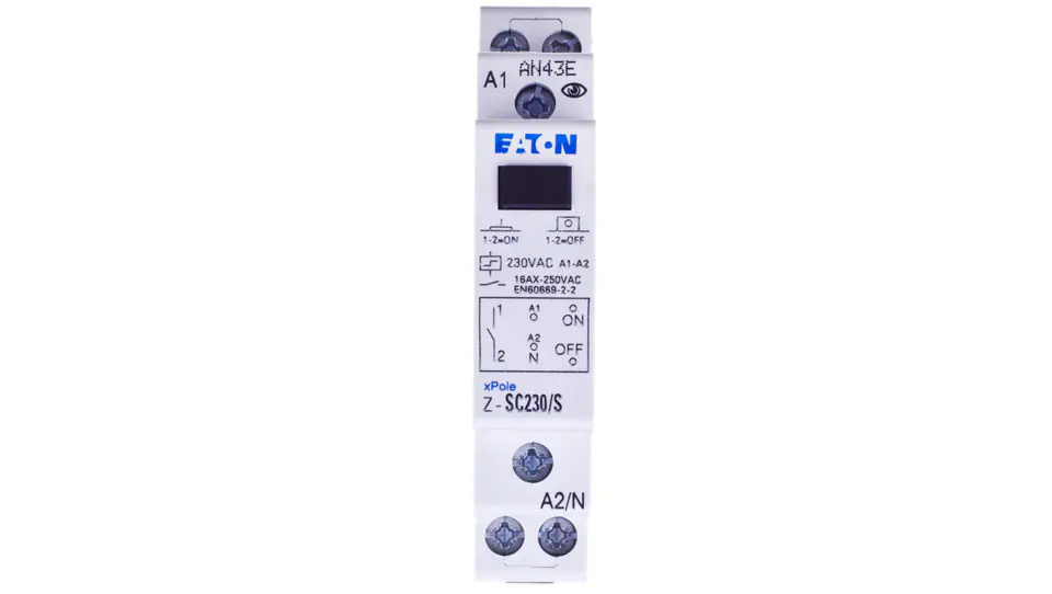 ⁨Przekaźnik impulsowy 16A 230V AC 1Z Z-SC230/S 265299⁩ w sklepie Wasserman.eu