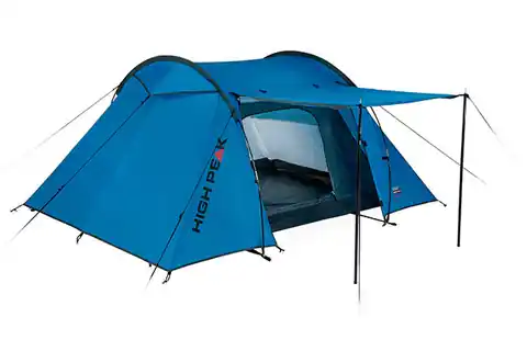 ⁨High Peak 10302 camping tent Blue, Grey Vis-a-vis tent 10302⁩ at Wasserman.eu