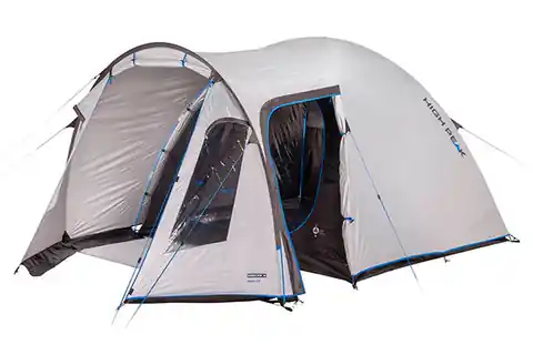 ⁨High Peak TESSIN 5.0 CLIMATE PROTECTION 80 Black, Blue, Grey Dome/Igloo tent⁩ at Wasserman.eu