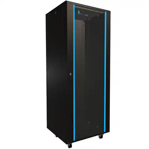 ⁨Extralink EX.14756 rack cabinet 32U Freestanding rack Black⁩ at Wasserman.eu