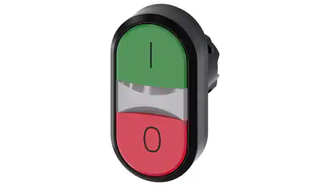 ⁨Przycisk podświetlany podwójny 22mm okrągły tworzywo zielony i czerwony o płaskie Przyciski 3SU1001-3AB42-0AK0⁩ w sklepie Wasserman.eu