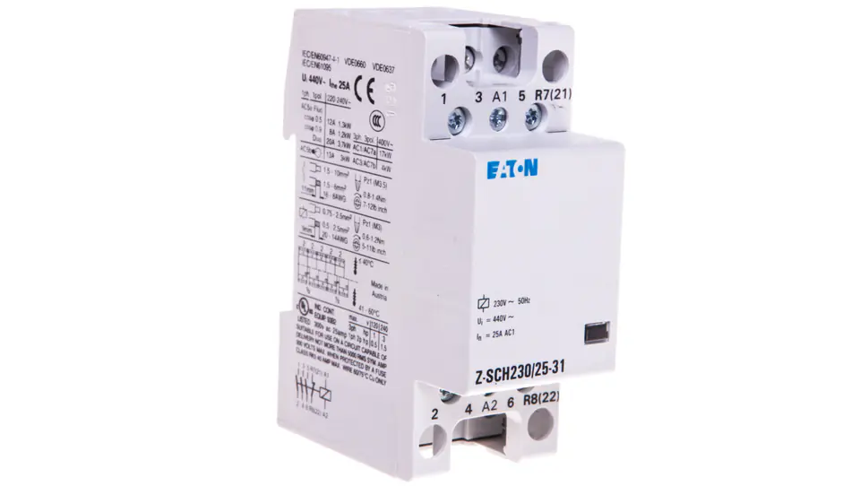 ⁨Modular contactor 25A 3Z 1R 230V AC Z-SCH230/25-31 248846⁩ at Wasserman.eu