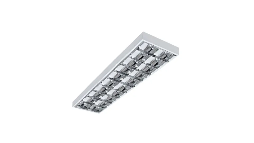 ⁨Oprawa nasufitowa rastrowa RSTR 236/4LED/ NT RAST.4LED pod 2 świetlówki LED 1200mm 31058 /2szt./⁩ w sklepie Wasserman.eu