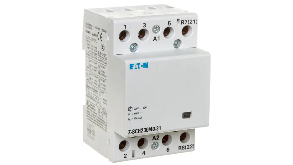 ⁨Modular contactor 40A 3Z 1R 230V AC Z-SCH230/40-31 248854⁩ at Wasserman.eu