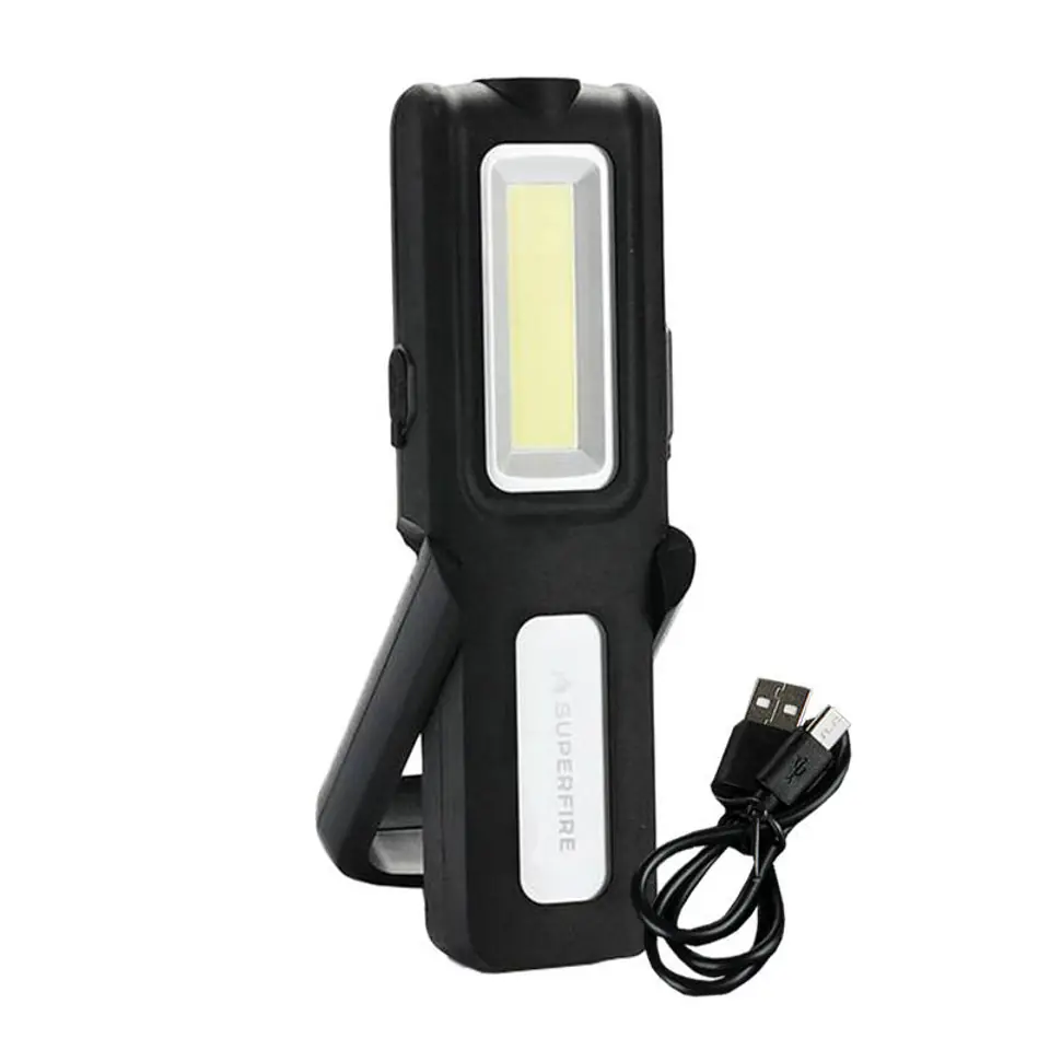 ⁨Superfire G12 workshop flashlight, 566lm, USB⁩ at Wasserman.eu