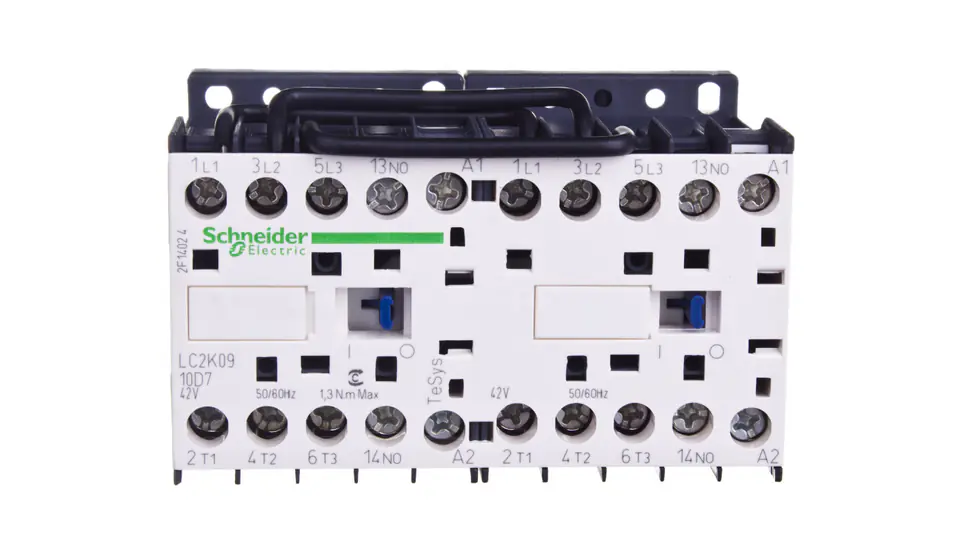 ⁨Reversing contactor 9A 4kW 42V AC LC2K0910D7⁩ at Wasserman.eu
