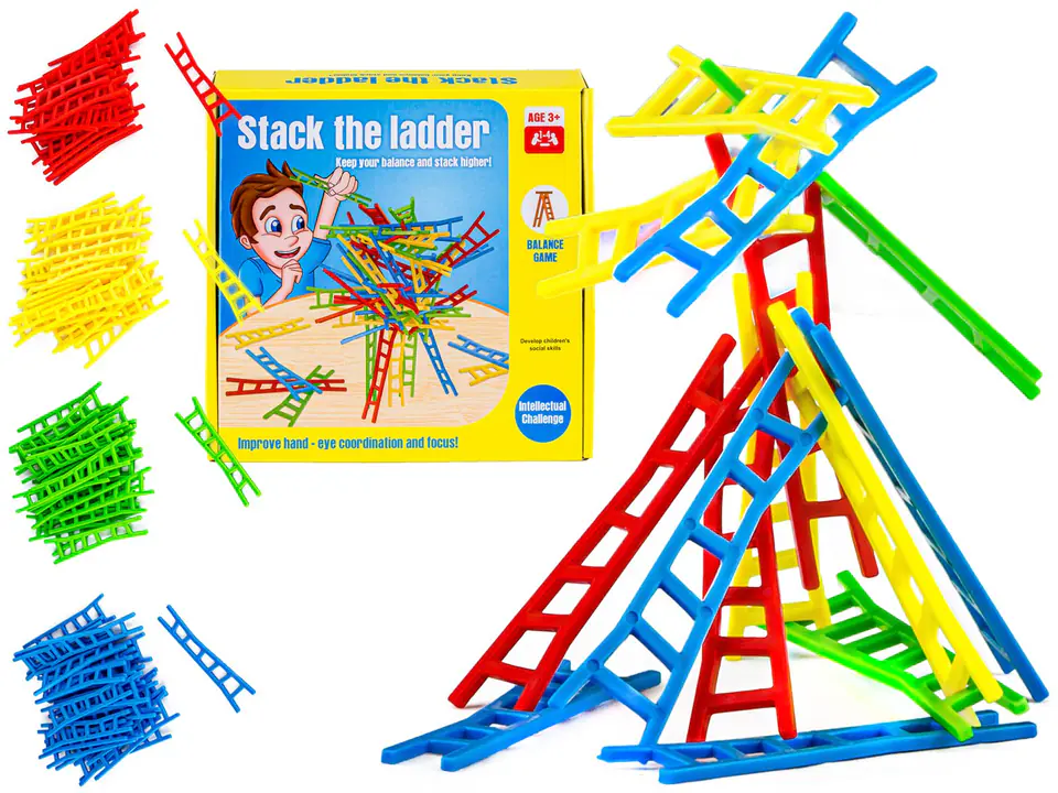 ⁨Arcade Game - Stack of Ladders⁩ at Wasserman.eu