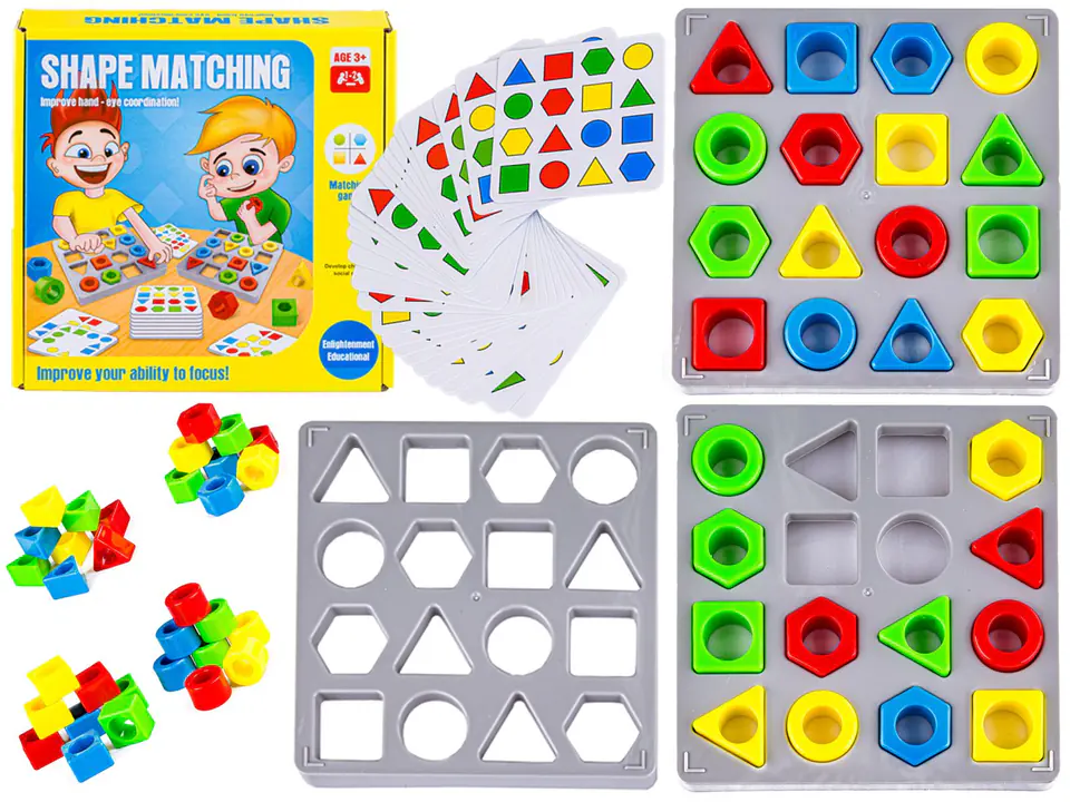 ⁨Educational Game - Match Shapes⁩ at Wasserman.eu