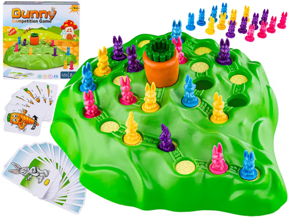 ⁨Family Board Game Bunny Racing, Carrot Race, Bunny Game Lotti Karotti⁩ at Wasserman.eu