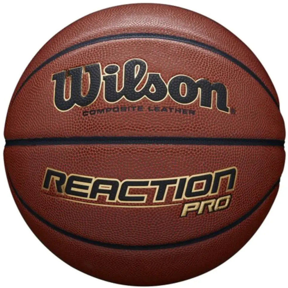 ⁨Wilson Reaction Pro 295 Basketball Brown WTB10137XB07⁩ at Wasserman.eu