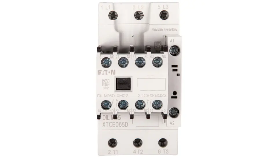 ⁨Power contactor 65A 3P 230V AC 2Z 2R DILM65-22 (230V50HZ,240V60HZ) 277926⁩ at Wasserman.eu