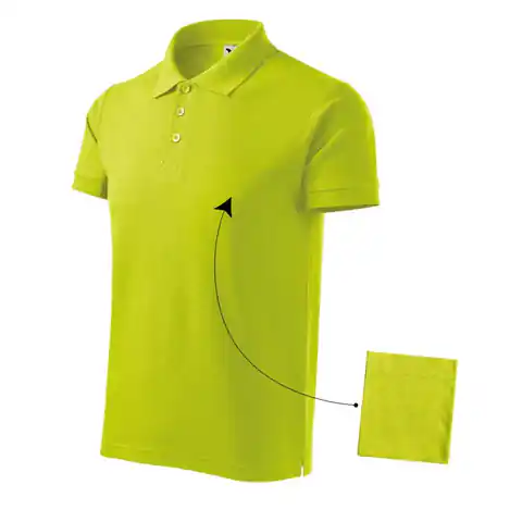 ⁨Koszulka polo Malfini Cotton M (kolor Zielony, rozmiar S)⁩ w sklepie Wasserman.eu