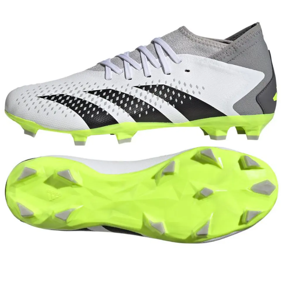 ⁨Buty adidas Predator Accuracy.3 FG M (kolor Biały, rozmiar 42)⁩ w sklepie Wasserman.eu