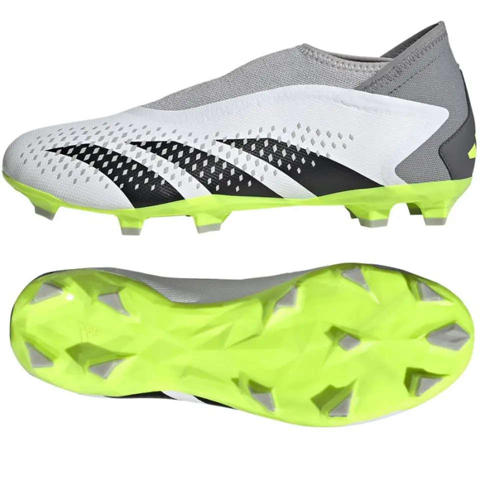 ⁨Buty adidas Predator Accuracy.3 LL FG M (kolor Biały, rozmiar 46 2/3)⁩ w sklepie Wasserman.eu