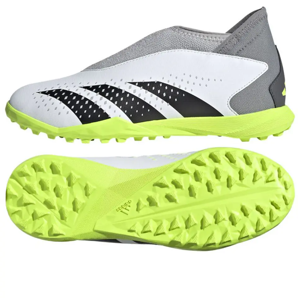 ⁨Buty adidas Predator Accuracy.3 LL TF Jr (kolor Biały, rozmiar 38 2/3)⁩ w sklepie Wasserman.eu