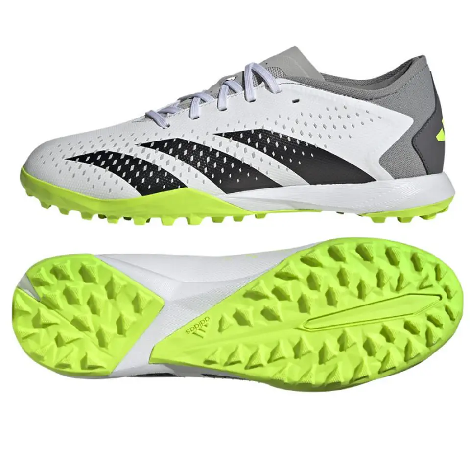 ⁨Buty adidas Predator Accuracy.3 L TF M (kolor Biały, rozmiar 44)⁩ w sklepie Wasserman.eu