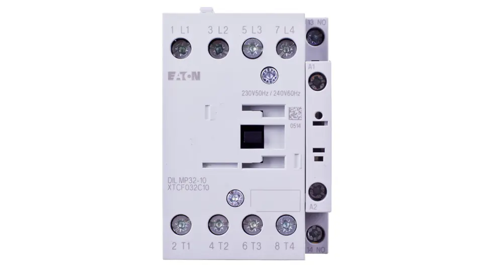 ⁨Power contactor 32A AC-1 4P 230V AC 1Z 0R DILMP32-10(230V50HZ,240V60HZ) 109797⁩ at Wasserman.eu