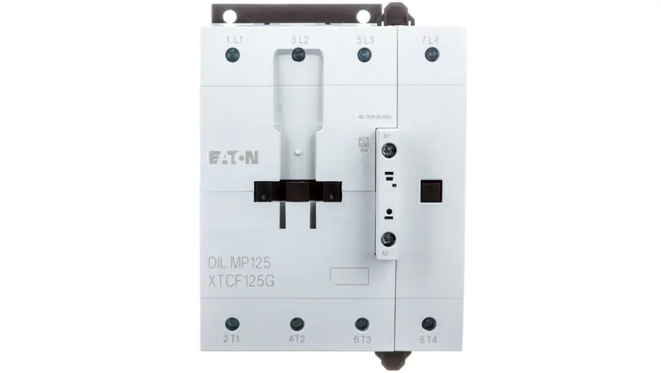 ⁨Power contactor 125A AC-1 4P 190-240V AC DILMP125(RAC240) 109905⁩ at Wasserman.eu