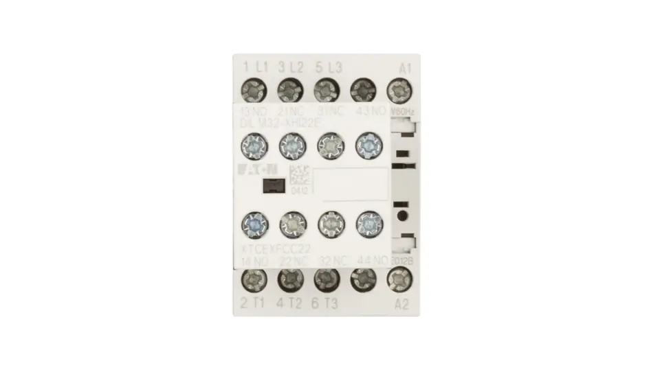 ⁨Power contactor 12A 3P 230V AC 2Z 2R DILM12-22(230V50HZ,240V60HZ) 106362⁩ at Wasserman.eu