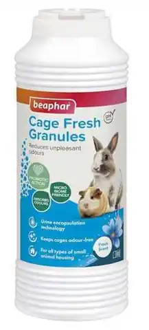 ⁨Beaphar Cage Fresh Granules - odświeżacz do klatek i kuwet 600g⁩ w sklepie Wasserman.eu