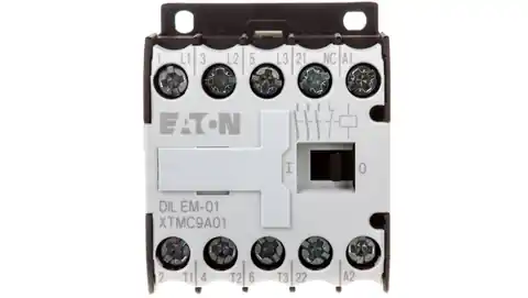 ⁨Power contactor 9A 3P 110V AC 0Z 1R DILEM-01(110V50HZ,120V60HZ) 051792⁩ at Wasserman.eu