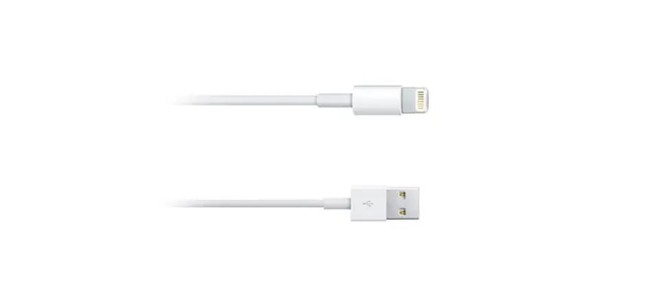 ⁨Kabel Apple Lightning 1m MD818ZM/A⁩ w sklepie Wasserman.eu